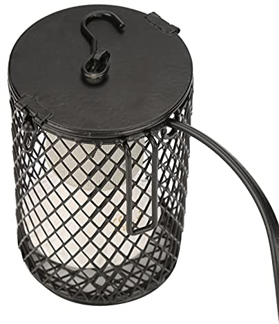 Tbest Lampe Chauffante Poussin, Chauffage pour Poulailler, Lampe à Ampoule chauffante à émetteur Infrarouge en céramique de 100 W pour couveuse de Reptiles pour Animaux de Compagnie (Noir)