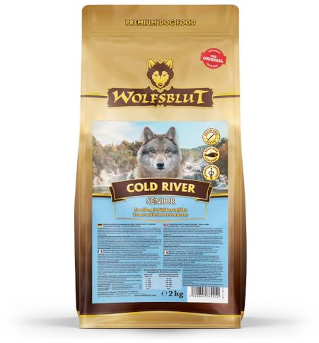 Wolfsblut Cold River Senior Hundefutter mit Forelle und Süßkartoffeln für Senioren ab 7 Jahren