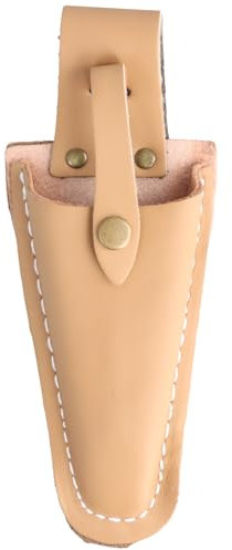 Funda de piel para tijeras de podar, pinzas y cuchillos de jardín – Bolsa resistente para cinturón y portaherramientas para podadoras y tijeras de podar