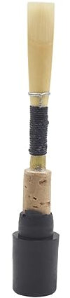 ifundom Oboenrohre Aus Natürlichem Schilf Für Deutsche Oboe Handgeprüfte Rohrblätter 7,2x0,7x0,7cm Holzblasinstrument Zubehör Für Schüler Und Anfänger