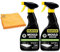 2 x 500ml Mould & Mildew Remover Spray With Microfiber Cloth Perfect for Mold, Mildew on Walls, or Fungi in Damp Corners Removes Fungi Mould Spores on Tiles Floor Wall