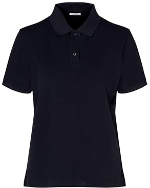 Seidensticker Damen Regular Fit Kurzarm Polo-Shirt Polohemd