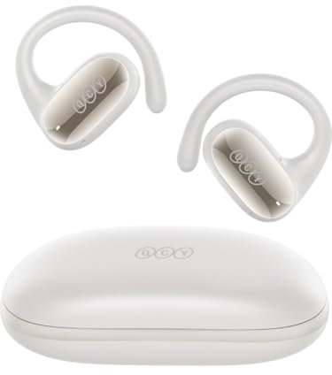 QCY T30 Crossky GTR 2 On Ear Wireless Sport Auriculares 4 Mic ENC IPX5 BT 5.4 Blanco