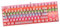 DIYEAH 1Pièce Clavier Mécanique Gamer Rétroéclairé RGB Design Compact Durable Parfait pour PC