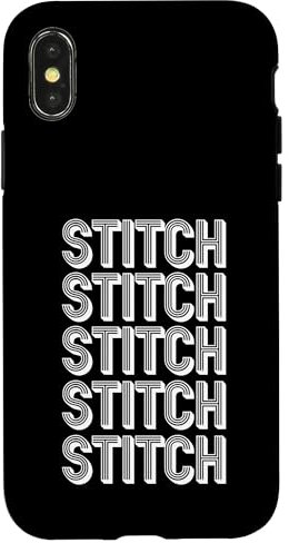 Stitch Case for iPhone X/XS