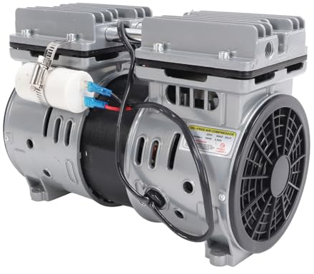 MasYosh Pond Aerator Pump, 550W Air Compressor with Timer Outlet 30M Hose for Lake Aeration System, Resistant Aluminum Alloy (#2)