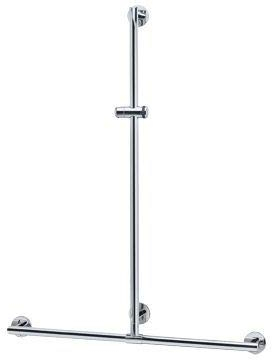Keuco 34914010611 Duschhandlauf Plan Care 682 x 1263 mm, frei positionierbar, verchromt