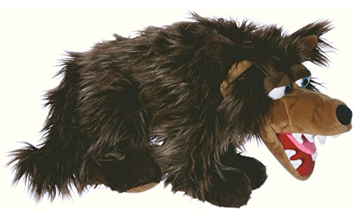 Living Puppets W445 Marioneta de Mano Rasputin el Lobo 50 cm