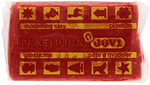 Plastilina jovi 70 rojo -unidad -tamaño pequeño