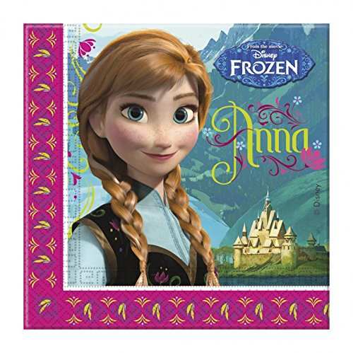 Disney Eiskönigin / Frozen 20 Servietten Anna und Elsa