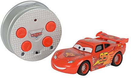 Dickie Toys 203089595 - IRC Lightning McQueen Micro Racer, infrarotgesteuerter Rennwagen, 10 cm