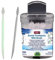 Cepillo dental dental dental para el cuidado bucal, palillo de dientes de plástico, 300 unidades (el color puede variar)