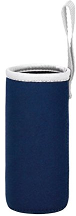 BESTonZON Neopren Flaschen Schutzhülle 550 ML Flaschen Thermo-Hülle Taschen 6,8x19 cm (Marineblau)