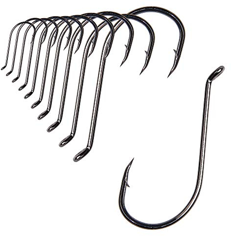 Offset Versetzt Octopus Krake Schnabel Angelhaken Faultless Sport Kreis-Haken Hochkohlenstoffstahl(3/0-50stk)