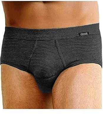 Ammann - Herren Slip m. Eingriff ''Jeans'' anthrazit (Hose/Pants/Short) 7