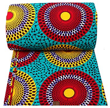Afrikanischer Stoff 100% Baumwolle Stoff Afrikanischen Ankara Druck Stoff 6 Yards Ein Stück 24FS1214