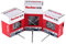 fischer - Vis à bois PowerFast II 6,0x100 Tête cylindrique bombée, empreinte TX, zingué blanc, filetage partiel/Boite de 25