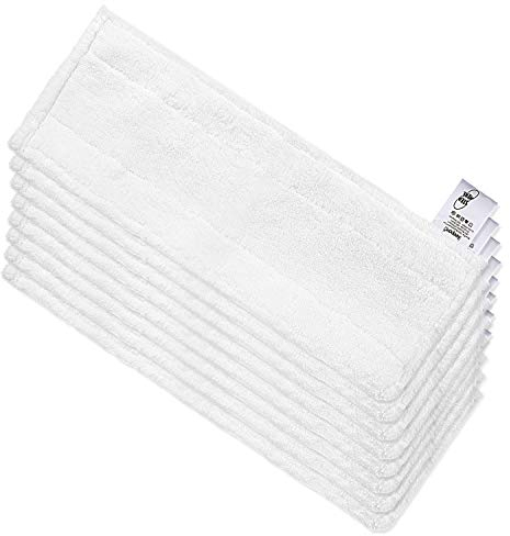 KEEPOW Set di 8 panni in microfibra compatibili con pulitore a vapore Kärcher EasyFix SC 2, SC 3, SC 4, SC 5 lavabili, panni per pavimenti