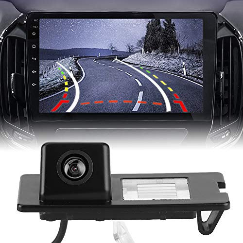 Qiilu Auto-Rückfahrkamera, CCD HD IP68 170 Grad Parkkamera für Kennzeichenleuchte, Passend für Fluence Duster