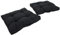 Chicreat Kastenkissen Loungekissen, 2er-Set 70 x 70 cm Dunkelgrau