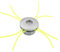 aluminium Tête de débroussailleuse Aluminium fils Tête Coupe-bordure 4 lignes Universel Tete Debroussailleuse pour Jardin,Pelouse,Patio