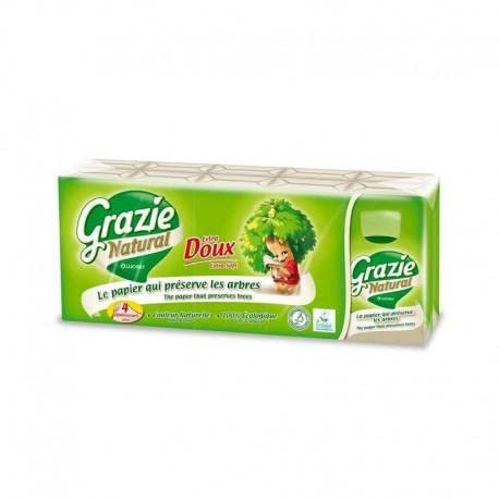 Grazie - Mouchoirs en papier - Vert - 30 Count - Boîte