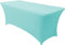 Obstal 122 cm Stretch-Tischdecke für Standard-Klapptische – Universal rechteckige Tischdecke für Hochzeit, Bankett und Party