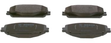 Bosch BP1757 Bremsbeläge - ECE-R90 Zertifizierung - 4 Bremsbeläge pro Set
