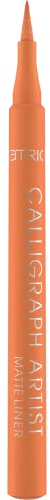 Catrice Calligraph Artist Matte Liner 050 Setting Sun, matter Eyeliner, langanhaltend, orange, vegan, 1,1 ml