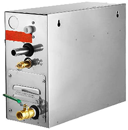 SHENGSHIYU Docce a Vapore 3kw/4.5kw/6kw/8kw/9kw Generatore di Vapore per Sauna, Generatore di Bagno con Controller Programmabile per Domestica E Bagno Spa,220V-4.5KW