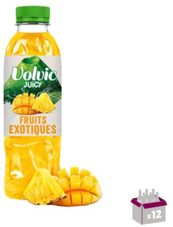 Volvic eau aux fruits exotiques 12 x 50cl