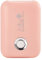 ThreeH USB Mini Tragbarer Ventilator 3 Windgeschwindigkeiten Wiederaufladbarer tragbarer Wimpern-Trockner Leichtgewichtiger blattloser Dask Fan für Reisen Büro Zuhause,Rosa