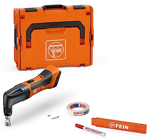 Fein Akku-Knabber ABLK 18 1.6 E AS Set (für Dach- / Fassadenbau, geeignet für Wellbleche, Nibbler) 71321162000