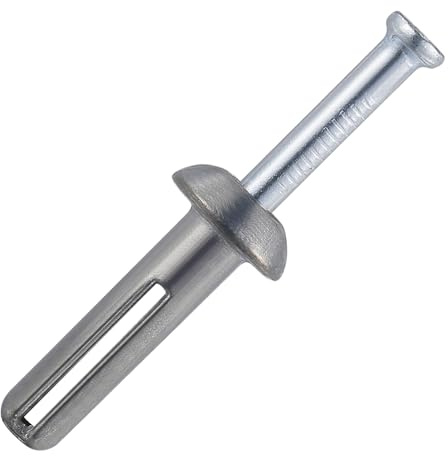 Wensilon 1/4x3/4Hammer Drive Nail in Anchor (50 per Box) Cement hammering Anchors