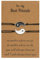 KOQAIIZ 2 Pcs Bracelets à Cordon Ajustable Yin Yang Puzzle pour BFF Relation d'amitié Petit ami Petite amie Cadeau de la Saint-Valentin