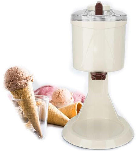 GAYAYAS Máquina de Helados Heladera para Yogur y Sorbete | Postres caseros | Fácil de Usar en casa | Lista en 25 Minutos