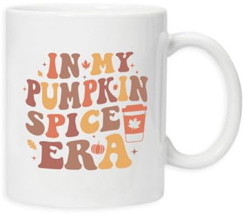 New Spirit Original In my pumpkin spice era mug drinking cup tea and coffee cups cute mug aesthetic fun funny pretty