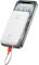 VIYISI Batterie Externe 10000 mAh Ultra Mince, QC 22,5W Power Bank Charge Rapide avec Câble USB C Intégré PD 20W Compatible avec iPhone 16 15 Samsung S24 S23 S22 - Blanc
