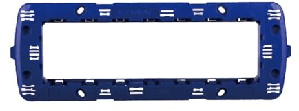 Ixtrima 10 pezzi supporto Compatibile Con Bticino Living Light, supporti scatola 502 503 504 507 (7 posti - 7 moduli)