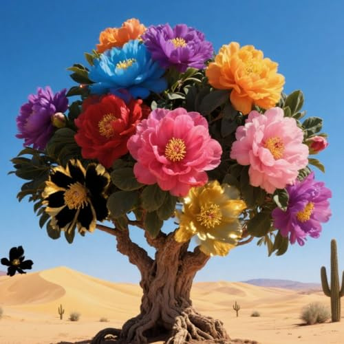 Rosa Del Desierto/DecoracióN De Interiores Y Balcones-1 pcs-H