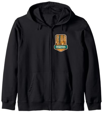 Sequoia National Park of California Zip Hoodie