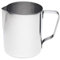 KitchenCraft kleiner Milchkrug, Edelstahl, 350 ml, Silber