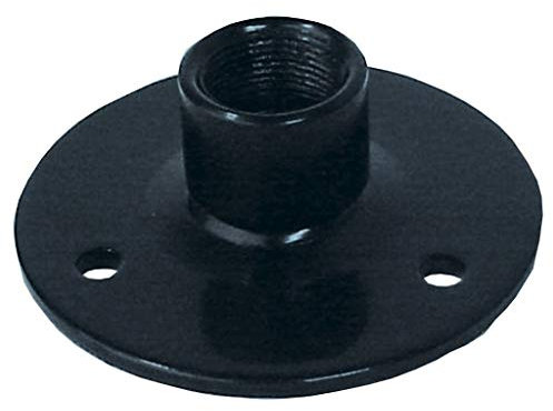 Microphone Gooseneck Base, 45mm Dia, Black