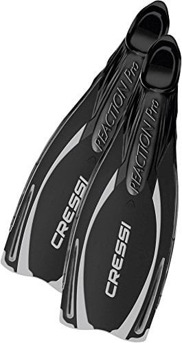 Cressi Reaction Pro Fins - Flossen zum Tauchen, Freitauchen und Schnorcheln, Adult Unisex