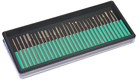 SILVERLINE Diamond Burr Set 30pce