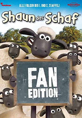 Shaun das Schaf - Fan Edition (Pop-Up Verpackung inkl. 6 Meisterschaf-Spots) [4 DVDs]