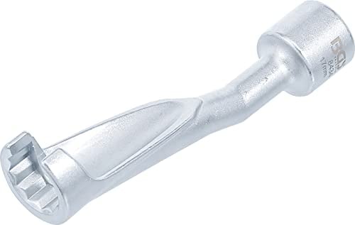 BGS 8434 - Clé spéciale pour tuyau d'injecteur - pour BMW, Opel 2.5TD, Mercedes-Benz - 12,5 mm (1/2) - 17 mm