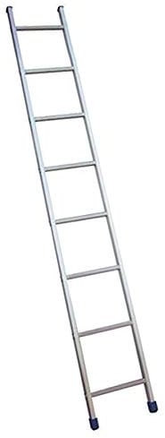 SCALA APPOGIO UNA RAMPA FACAL STILO IN ALLUMINIO 8 GR.NI H. 2,46 MT.
