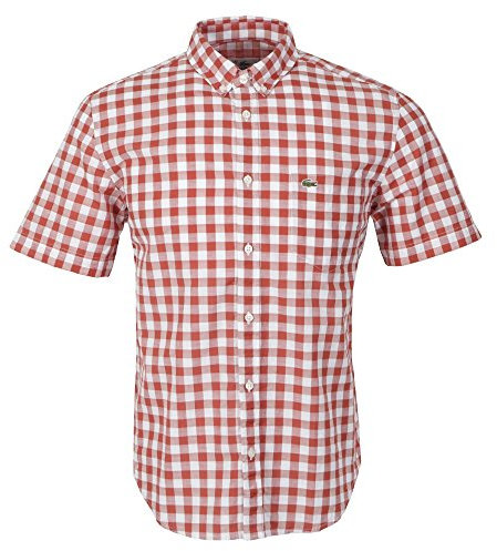 Lacoste – ch8757 S/S T-Shirt, Sanguine/Blanc, 46