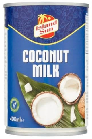 Island Sun Coconut Milk 400ml, White, PACK OF 1